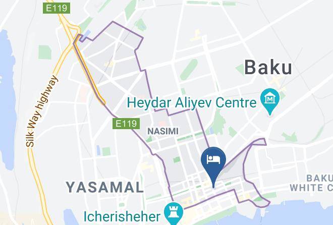 Baki - Old Yard Hotel Maps
