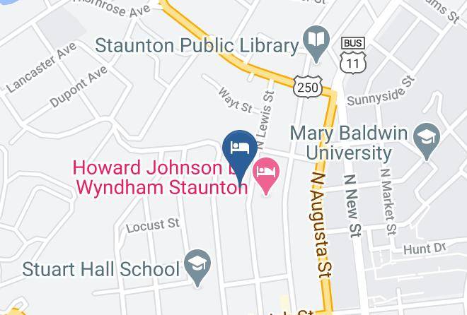 Staunton City - Olde Staunton Inn Maps