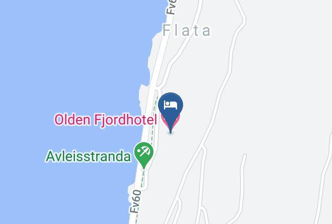 Olden Fjordhotel Map