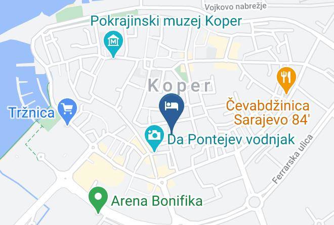 Koper - Oldtown Boutique Apt Maps