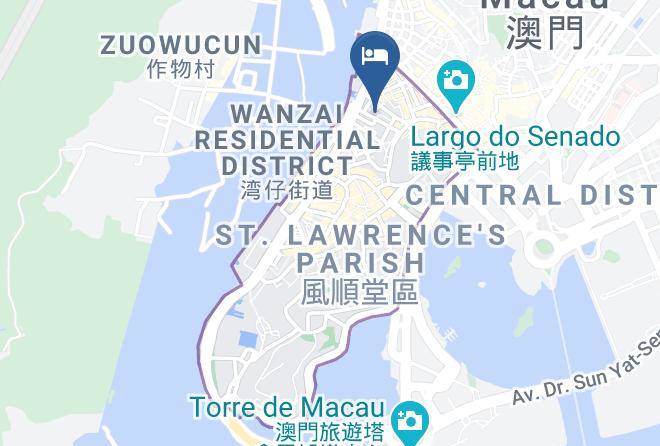Macau - Ole London Hotel Maps