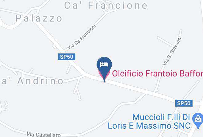 Rimini - Oleificio Frantoio Baffoni Maps
