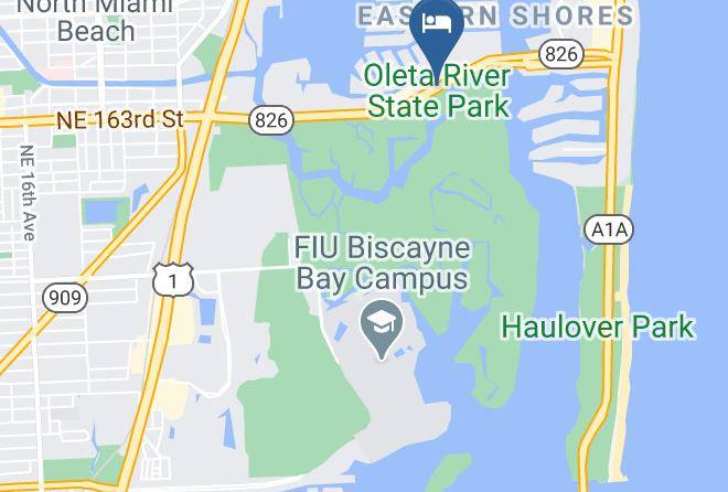 Miami Dade - Oleta River State Park Maps