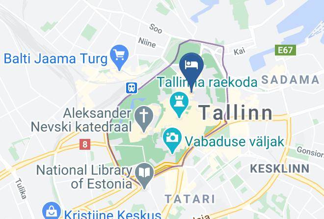 Tallinn - Olevi Restaurant Maps