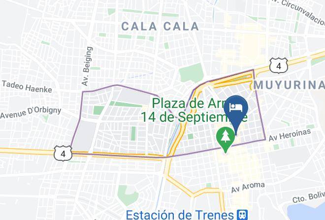 Cercado - Olga's Hotel Maps