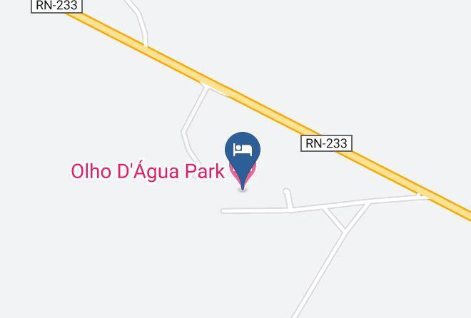 Caraubas - Olho D'agua Park Hotel Maps