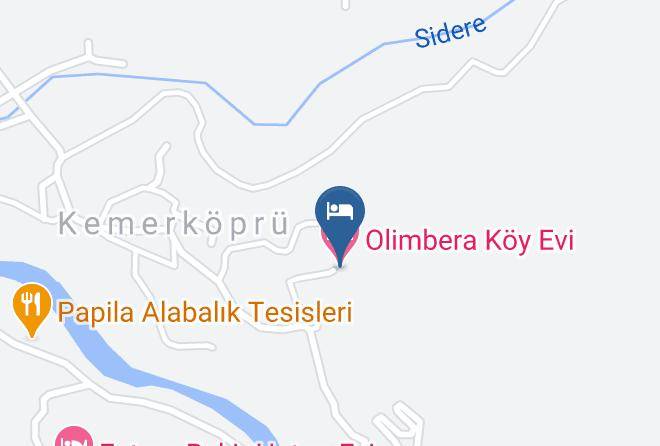 Arhavi - Olimbera Koy Evi Maps