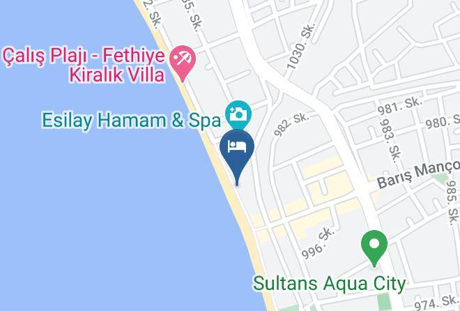 Fethiye - Olimpia Hotel Maps
