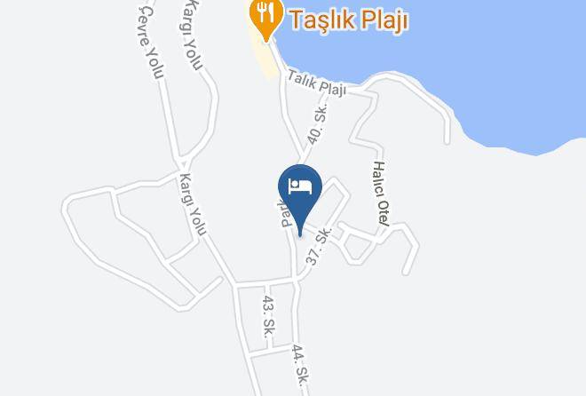 Datca - Hotel Olimpos Maps
