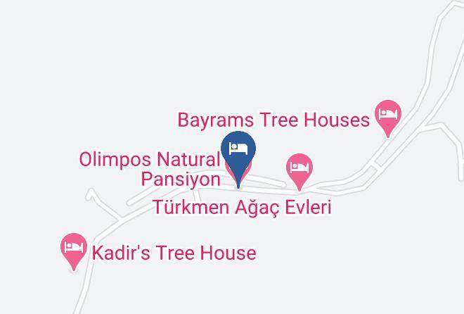 Antalya - Olimpos Natural Pansiyon Maps