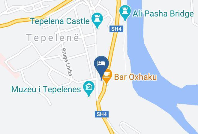 Tepelene - Olindi Hotel Maps