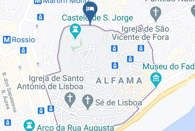Lisbon - Olissippo Castelo Maps