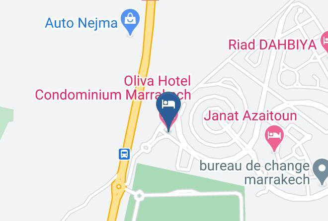 Marrakesh - Oliva Hotel Condominium Marrakech Maps