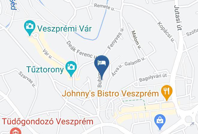 Veszprem Belvaros - Oliva Hotel & Restaurant Maps