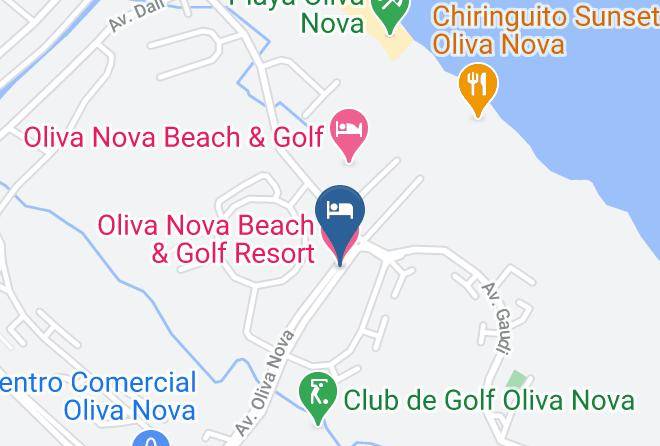 Valencia - Oliva Nova Beach & Golf Resort Maps