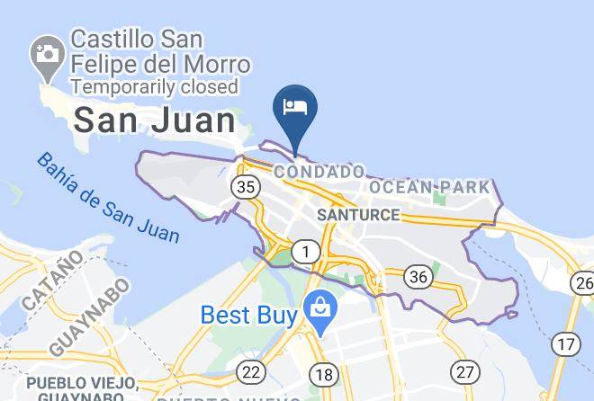 San Juan - O Live Boutique Hotel Maps