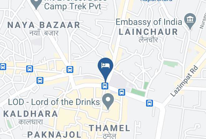 Kathmandu - Olive Garden Boutique Hotel Maps