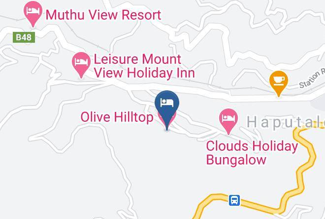 Badulla - Olive Hilltop Hotel Maps