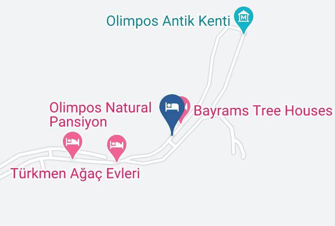 Antalya - Zeytin Pansiyon Maps
