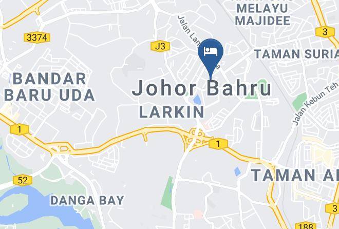 Johor Bahru - Olive Hotel Johor Bahru Maps