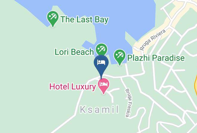 Saranda - Olive Hotel Maps