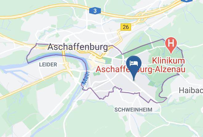 Aschaffenburg - Olive Inn Maps