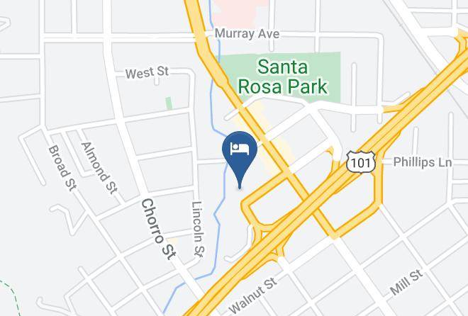 San Luis Obispo - Olive Tree Inn San Luis Obispo Maps