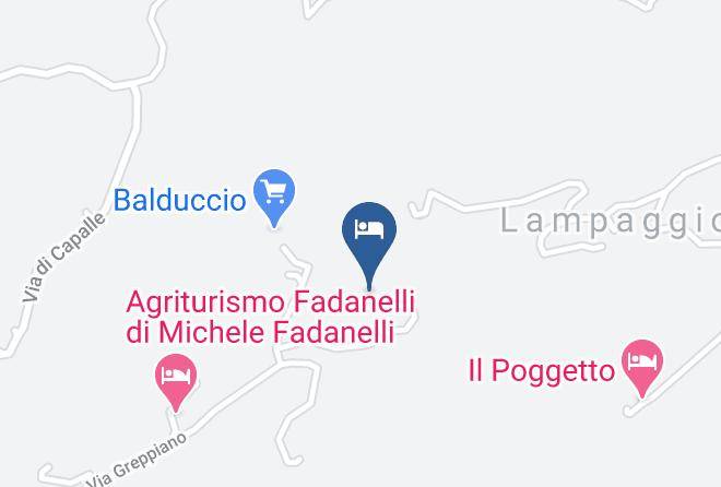 Pistoia - Olive Tree Suites Maps