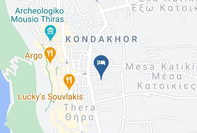 Thira - Olive Tree Suites Maps
