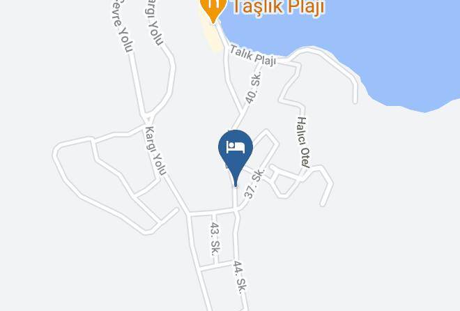 Datca - Oliv Hotel Maps