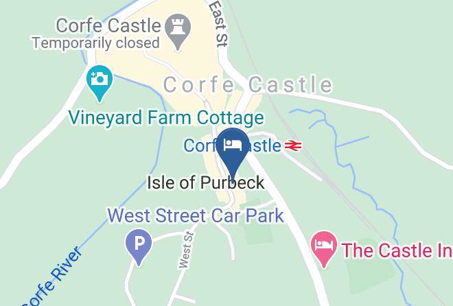 Dorset - Olivers Of Corfe Castle Maps