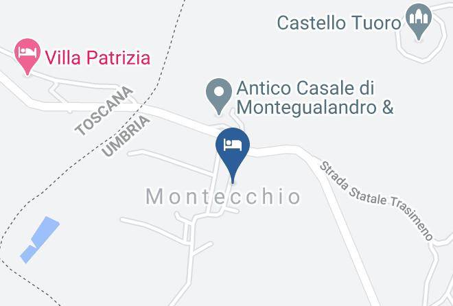 Perugia - Oliveto Di Teodora Maps