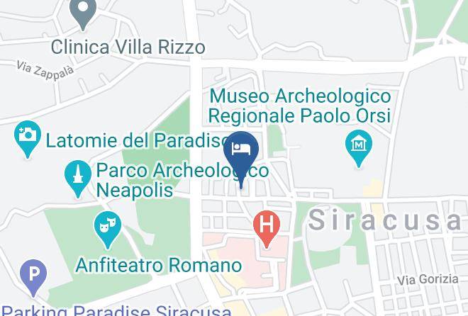 Syracuse - Olivia Natural Bistrot Maps