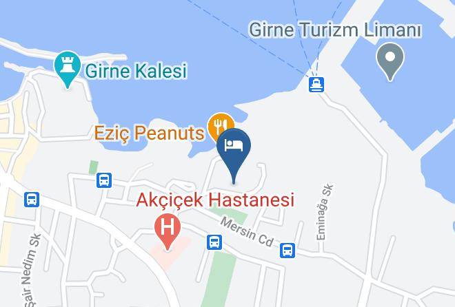 Yukari Girne - Olivia Palm Hotel Maps