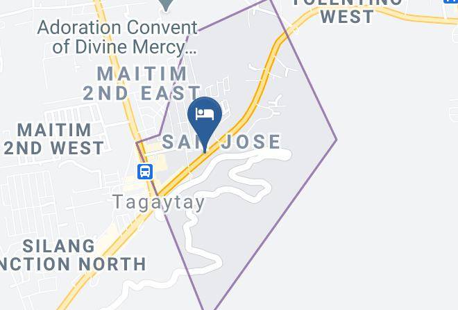 Cavite - The Snug A Cozy & Instaworthy 1br In Tagaytay Maps