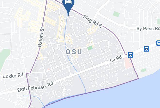 Accra - Olma Colonial Suites Maps