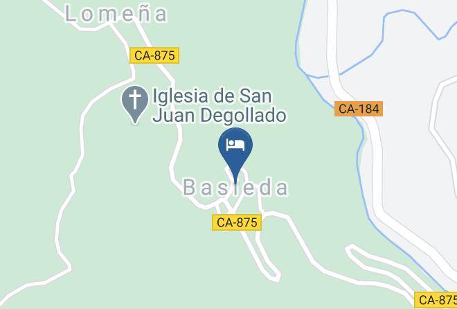 Pesaguero Basieda - Olmares Picos De Europa Cantabria Maps
