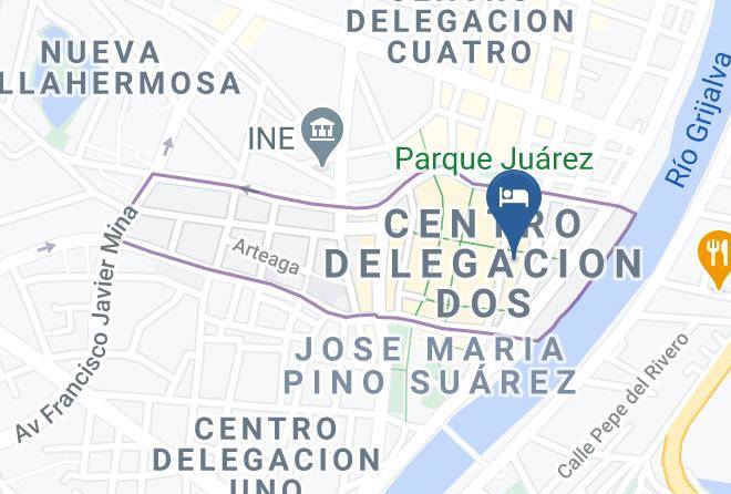 City Centre - Olmeca Plaza Maps