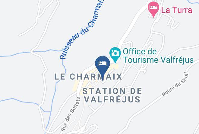 Savoie - Olydea Hotel Club Le Valfrejus Maps