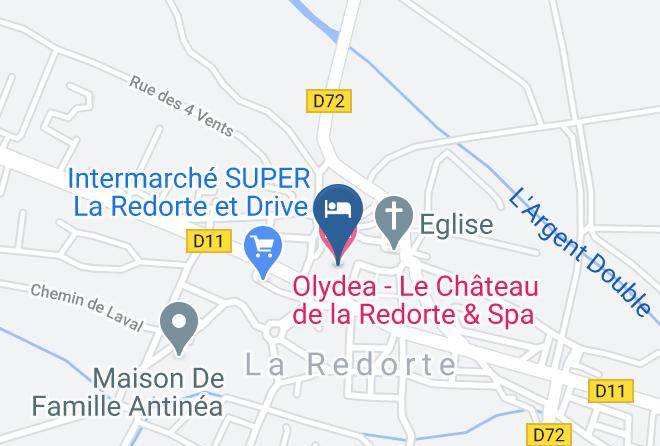 Aude - Olydea Le Chateau De La Redorte & Spa Maps