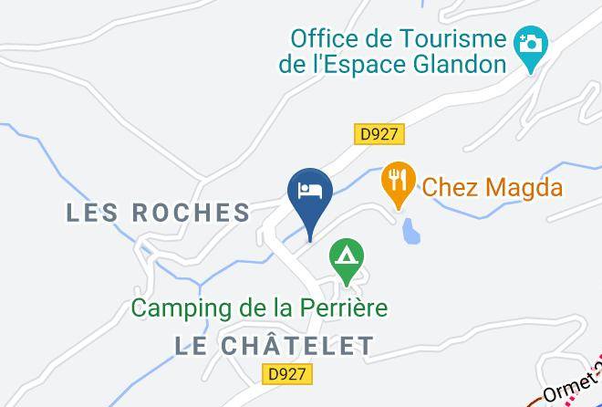 Savoie - Olydea Residence Les Hameaux De La Perriere Maps