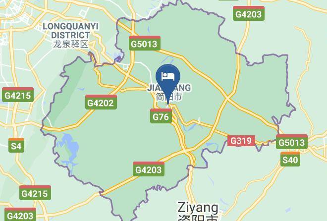 Chengdu - Olym Hotel Maps