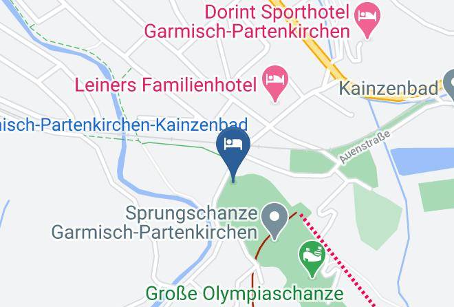 Garmisch Partenkirchen - Olympiahaus Maps