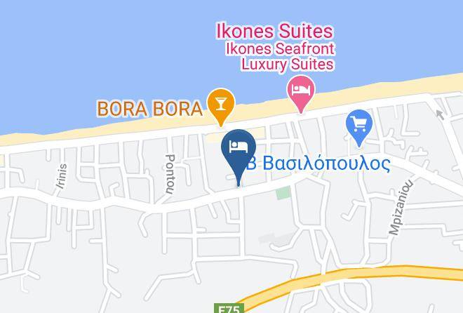 Rethimni - Olympia Hotel Maps
