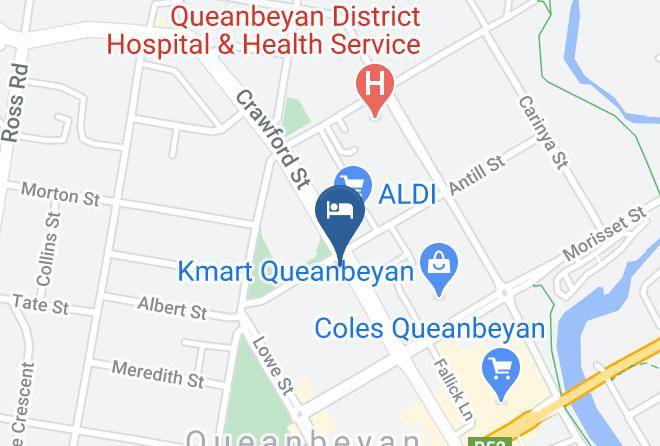 Queanbeyan Palerang Regional - Olympia Motel Maps