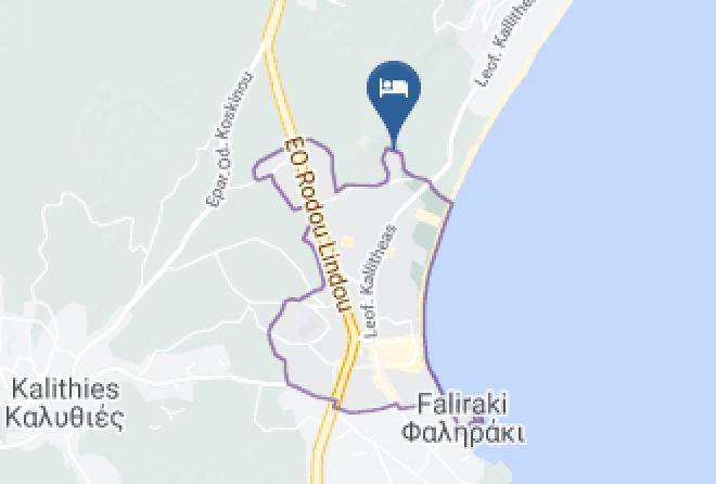 Olympia Sun Hotel Map