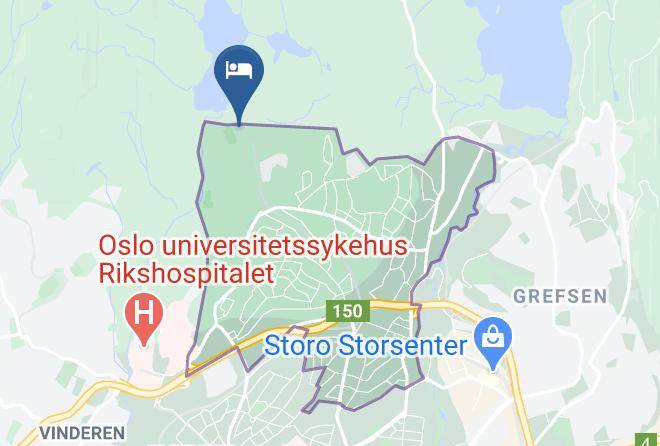 Oslo Nordre Aker - Olympiatoppen Sportshotel Maps