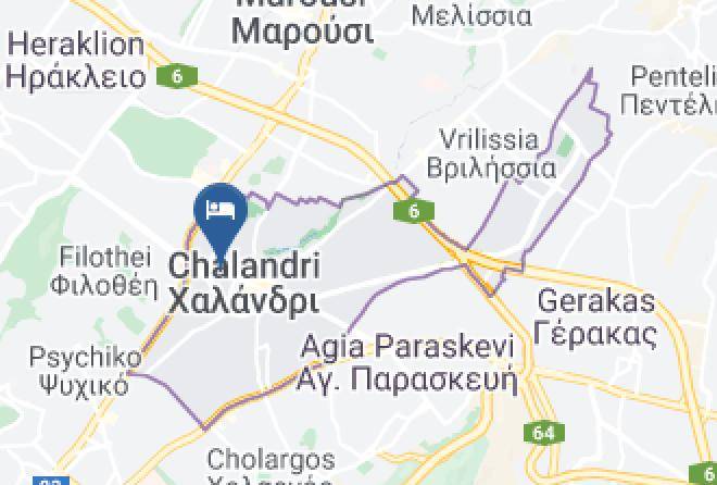 North Athens - Olympic Fashion Hotels Maps