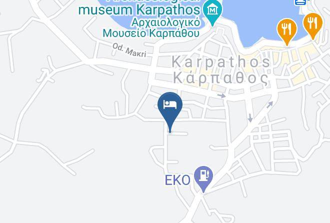Karpathos - Olympic Hotel Maps