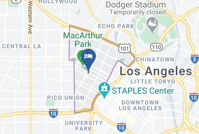 Los Angeles - Olympic Hotel Maps